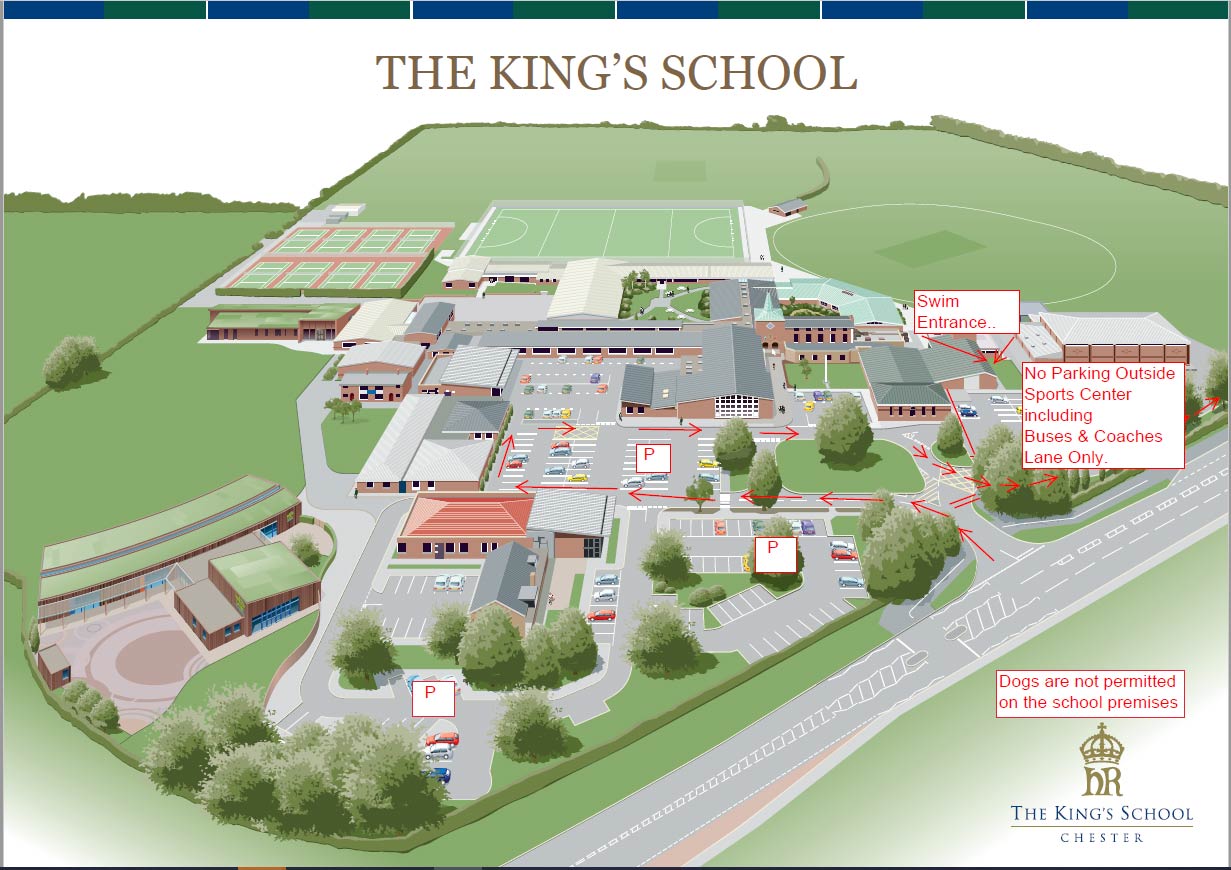 The King's School Map